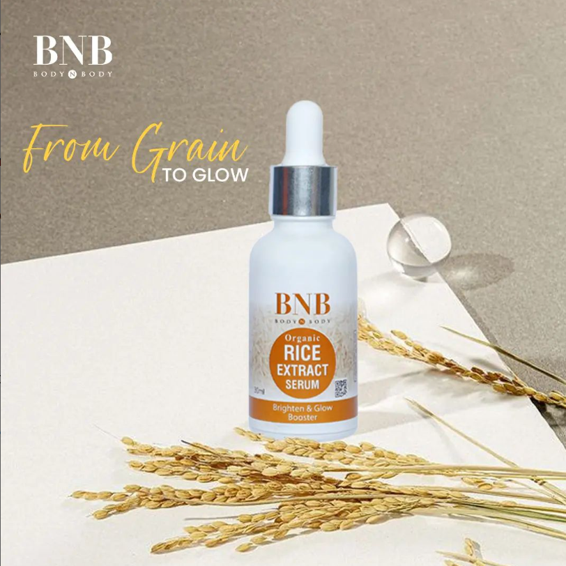 |BNB|+|Rice-Organic -Extract|+|Brighten-Glow-Serum|